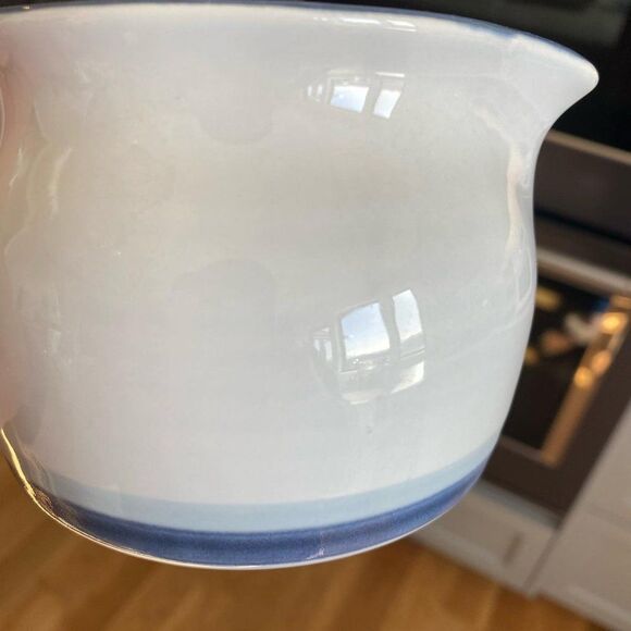 Pfaltzgraff Vintage 1990's Northwinds Discontinued Pattern Gravy Boat w/ Handle - Picture 6 of 6